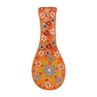 Izmir Themed Turkish Ceramic Relief Serie B Spoon Rest - 4