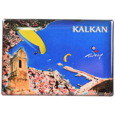 Toptan Kalkan Temalı Myros Dikdörtgen Magnet 80x55 mm - 4