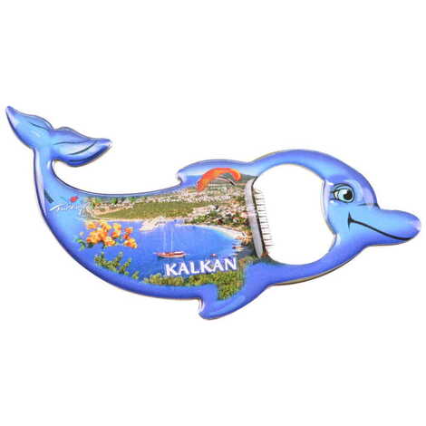 Toptan Kalkan Temalı Myros Metal Yunus Açacak Magnet 102x67 mm - 5