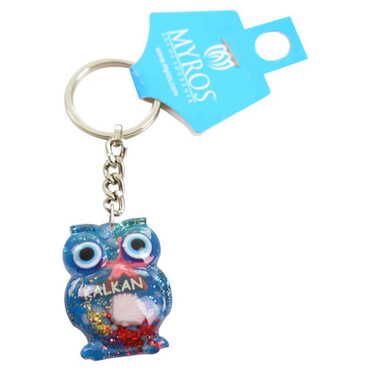 Kalkan Themed Customised Transparent Polyester Keyring - 7