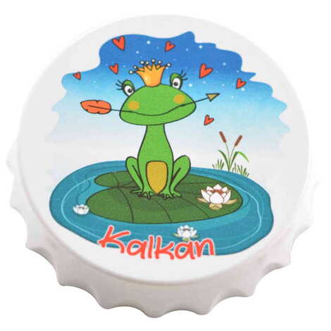 Kalkan Themed Customised Uv Printed Bottle Cap Shaped Plastic Base Bottle Opener 63x15 mm - 17