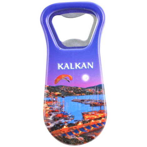 Kalkan Themed Customised Uv Printed Plastic Base Plastic Base Bottle Opener 95x43 mm - 5