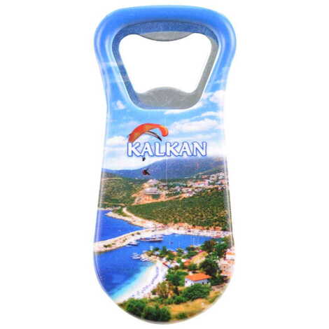 Kalkan Themed Customised Uv Printed Plastic Base Plastic Base Bottle Opener 95x43 mm - 7