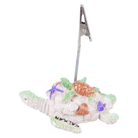 Kalkan Themed Polyester Turtle Note Holder - 5