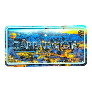 Toptan Kapadokya Temalı Kabartmalı Pvc Baskı Magnet - 10