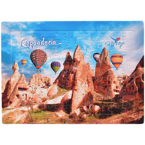 Toptan Kapadokya Temalı Uv Baskılı Puzzle 190x270 mm - 5