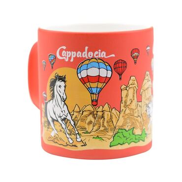 Kapadokya Themed Customised Serigraphy Printed Ceramic Mug 82x90 mm - 7