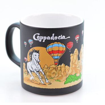 Kapadokya Themed Customised Serigraphy Printed Ceramic Mug 82x90 mm - 8