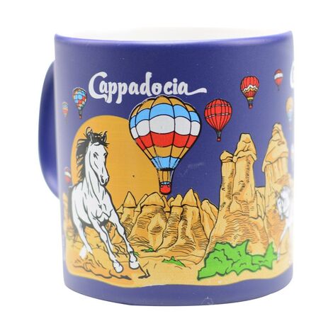 Kapadokya Themed Customised Serigraphy Printed Ceramic Mug 82x90 mm - 9