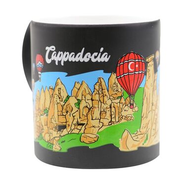 Kapadokya Themed Customised Serigraphy Printed Ceramic Mug 82x90 mm - 14