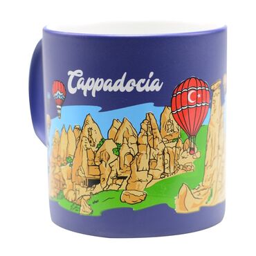 Kapadokya Themed Customised Serigraphy Printed Ceramic Mug 82x90 mm - 15