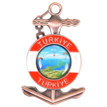 Toptan Kaş Temalı Myros Metal Çapa Magnet - 5