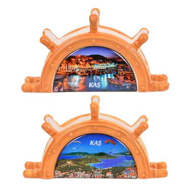 Kas Themed Anchor Shaped Ceramic Napkin Holder - 3