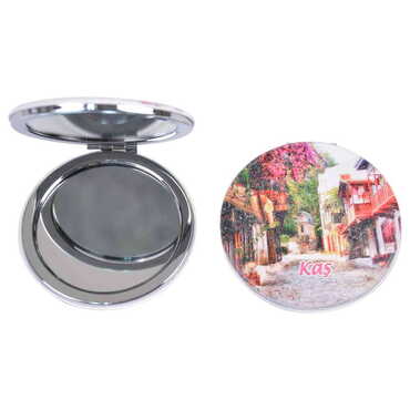 Kas Themed Custom Printed Round Pocket Mirror - 3