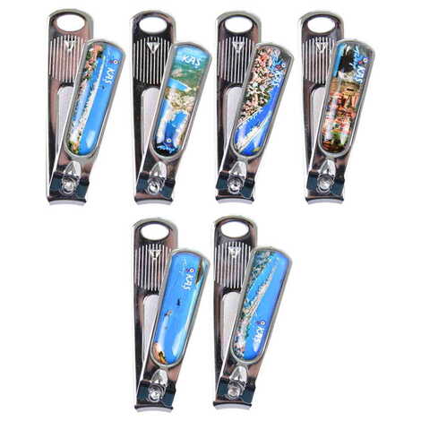 Kas Themed Customised Metal Epoxy Nail Clipper 56x13x13 mm - 2