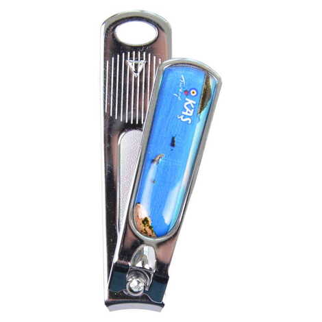 Kas Themed Customised Metal Epoxy Nail Clipper 56x13x13 mm - 4