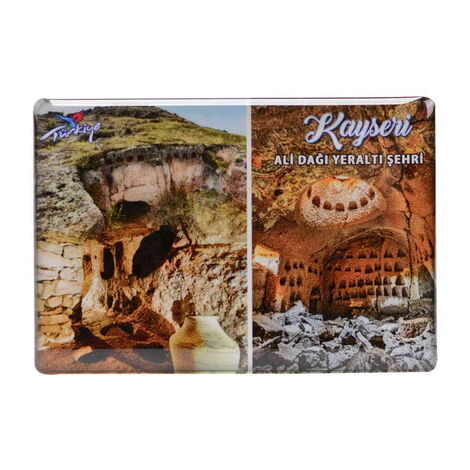 Toptan Kayseri Temalı Myros Dikdörtgen Magnet 80x55 cm - 5