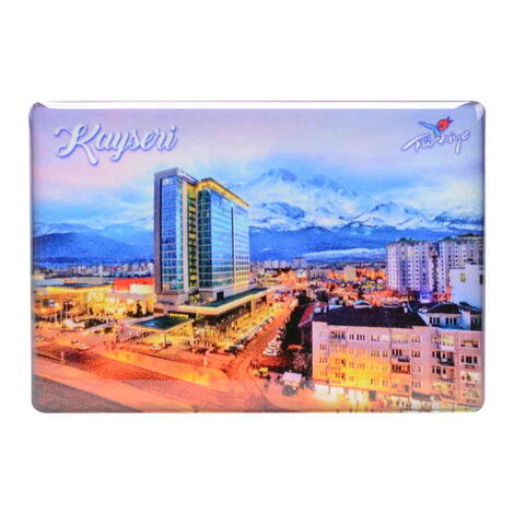 Toptan Kayseri Temalı Myros Dikdörtgen Magnet 80x55 cm - 11