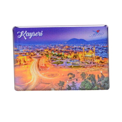 Toptan Kayseri Temalı Myros Dikdörtgen Magnet 80x55 cm - 22