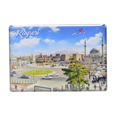 Toptan Kayseri Temalı Myros Dikdörtgen Magnet 80x55 cm - 26