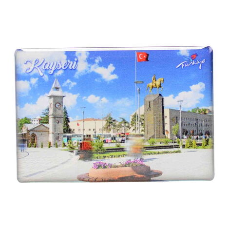 Toptan Kayseri Temalı Myros Dikdörtgen Magnet 80x55 cm - 35