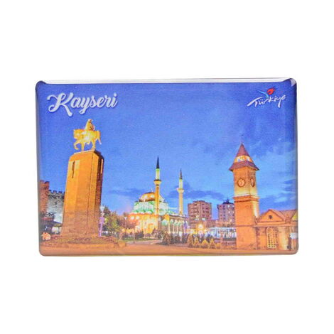 Toptan Kayseri Temalı Myros Dikdörtgen Magnet 80x55 cm - 36