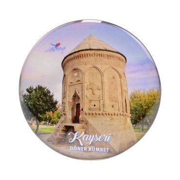 Toptan Kayseri Temalı Myros Yuvarlak Magnet 67 mm - 21