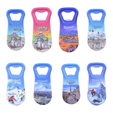 Kayseri Themed Customised Uv Printed Plastic Base Plastic Base Bottle Opener 95x43 mm - 2