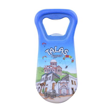 Kayseri Themed Customised Uv Printed Plastic Base Plastic Base Bottle Opener 95x43 mm - 3