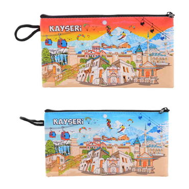 Kayseri Themed Turkish Woven Wallet 183x97x8 mm - 3