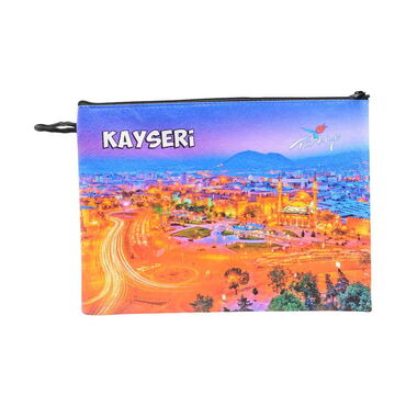 Kayseri Themed Turkish Woven Wallet 215x155x8 mm - 5