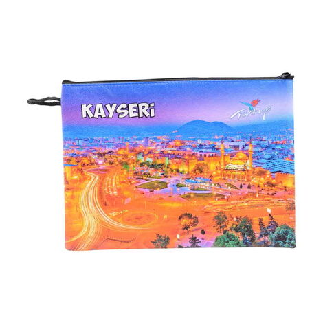 Kayseri Themed Turkish Woven Wallet 215x155x8 mm - 5