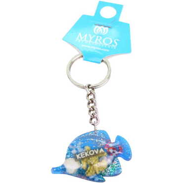 Kekova Themed Customised Transparent Polyester Keyring - 7