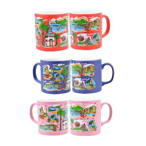 Kemer Region Themed Customised Serigraphy Printed Ceramic Mug 82x90 mm - 5