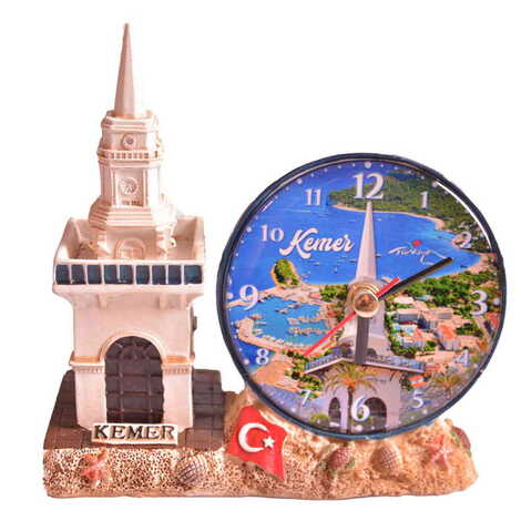 Kemer Regione Polyester Desktop Clock - 4