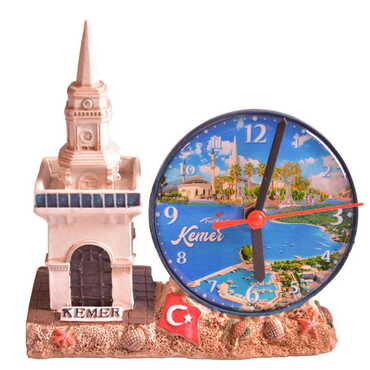 Kemer Regione Polyester Desktop Clock - 5