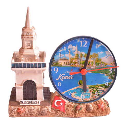 Kemer Regione Polyester Desktop Clock - 5