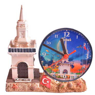 Kemer Regione Polyester Desktop Clock - 6