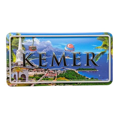 Toptan Kemer Temalı Kabartmalı Pvc Baskı Magnet - 16