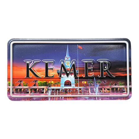 Toptan Kemer Temalı Kabartmalı Pvc Baskı Magnet - 17