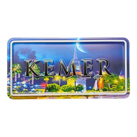 Toptan Kemer Temalı Kabartmalı Pvc Baskı Magnet - 18