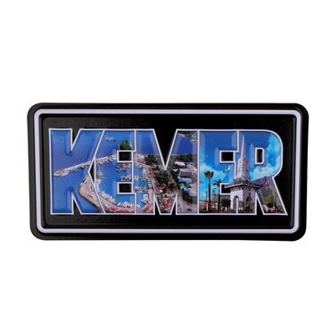 Toptan Kemer Temalı Kabartmalı Pvc Baskı Magnet - 6