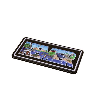 Toptan Kemer Temalı Kabartmalı Pvc Baskı Magnet - 9