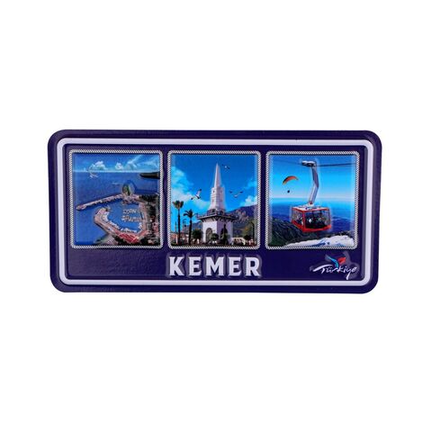 Toptan Kemer Temalı Kabartmalı Pvc Baskı Magnet - 2