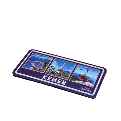 Toptan Kemer Temalı Kabartmalı Pvc Baskı Magnet - 8