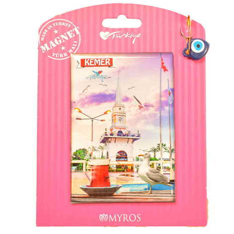 Toptan Kemer Temalı Myros Kartonetli Magnet - 37