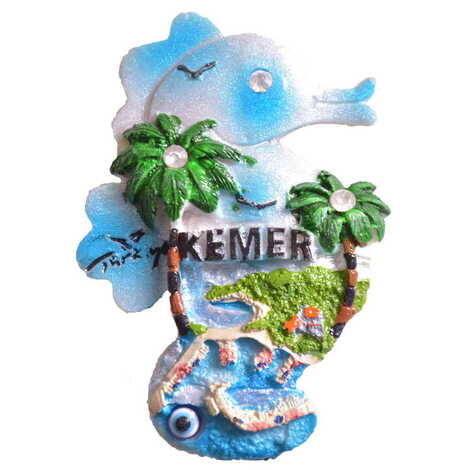 Toptan Kemer Temalı Polyester Magnet - 45