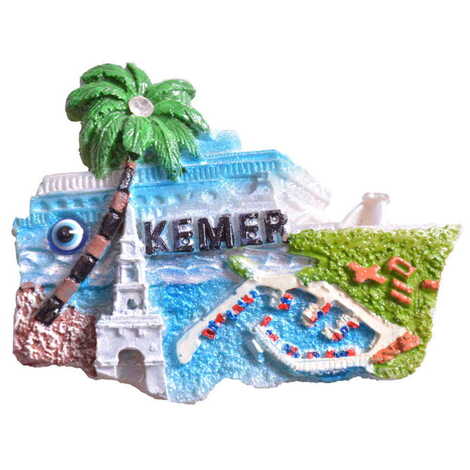 Toptan Kemer Temalı Polyester Magnet - 48