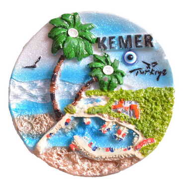 Toptan Kemer Temalı Polyester Magnet - 50