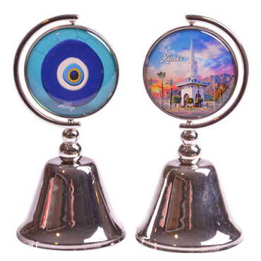 Kemer Themed Collectible Souvenir Metal Bell 44x90 mm - 10